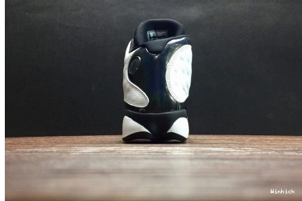 414571-115 AIR “BARONS JORDAN 13 HOLOGRAM” WHITE RETRO MENS GREY 1013